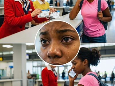 Ela RASGOU a PASSAGEM da garota na primeira classe… depois da LIGAÇÃO, o voo não saiu como previsto 