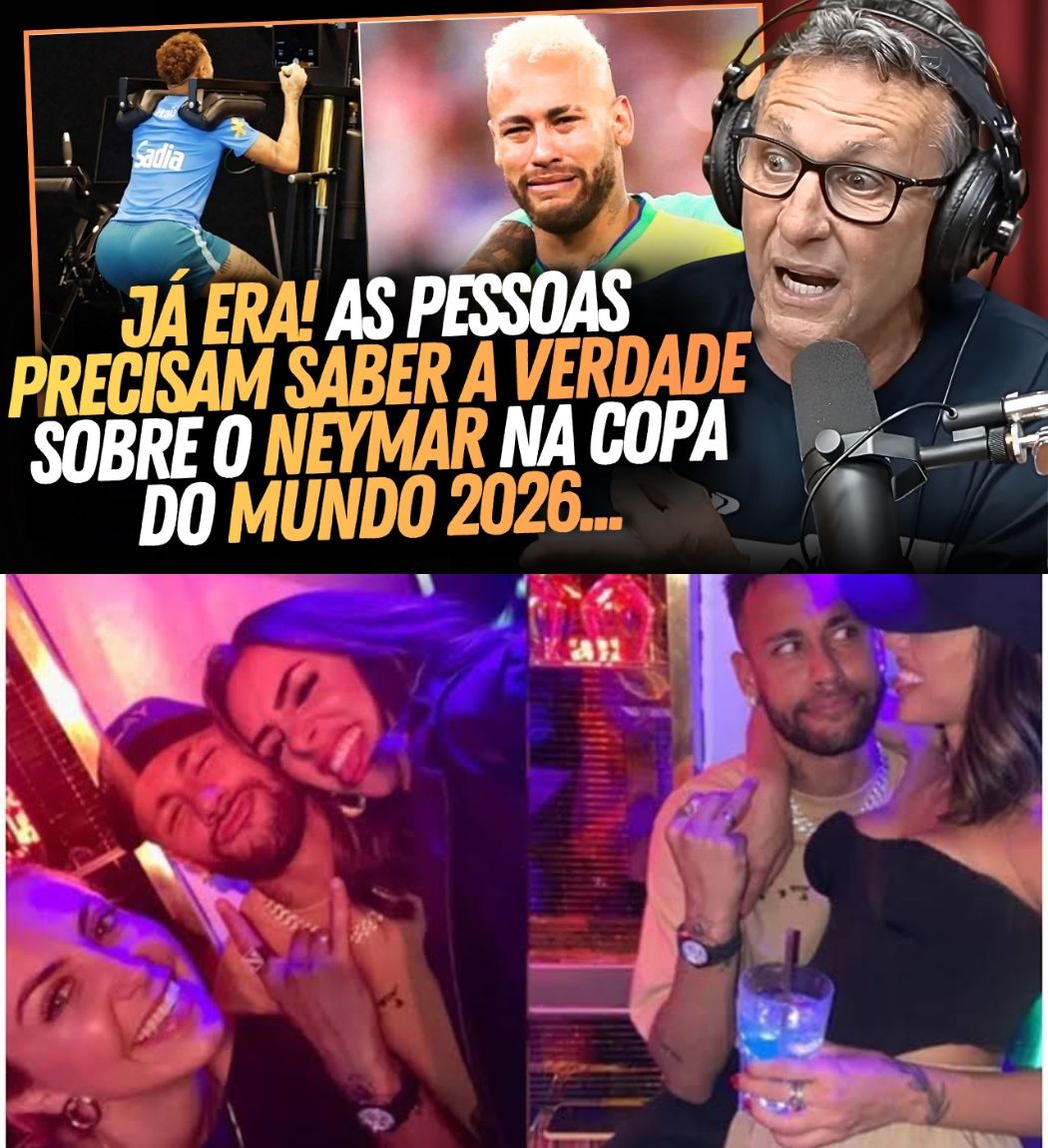 Neto EXPLODE e levanta dúvida sobre Neymar na Copa
