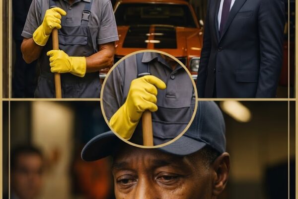 “CONSERTE MEU CARRO E ELE É SEU!”—ZOMBOU O chefe milionário… mas o faxineiro negro o CALOU! 