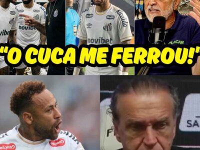 NEYMAR DESABA EM LÁGRIMAS NO VESTIÁRIO! Lesão grave, ele chora como criança e bastidores do Santos EXPLODEM contra Cuca: “Foi culpa dele!” – O que ninguém te contou vai te deixar em choque!